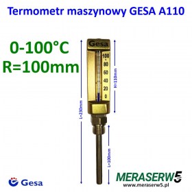 Gesa A110 0-100 R100mm